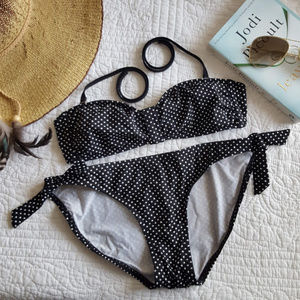 Lands' End Polka dot Bikini